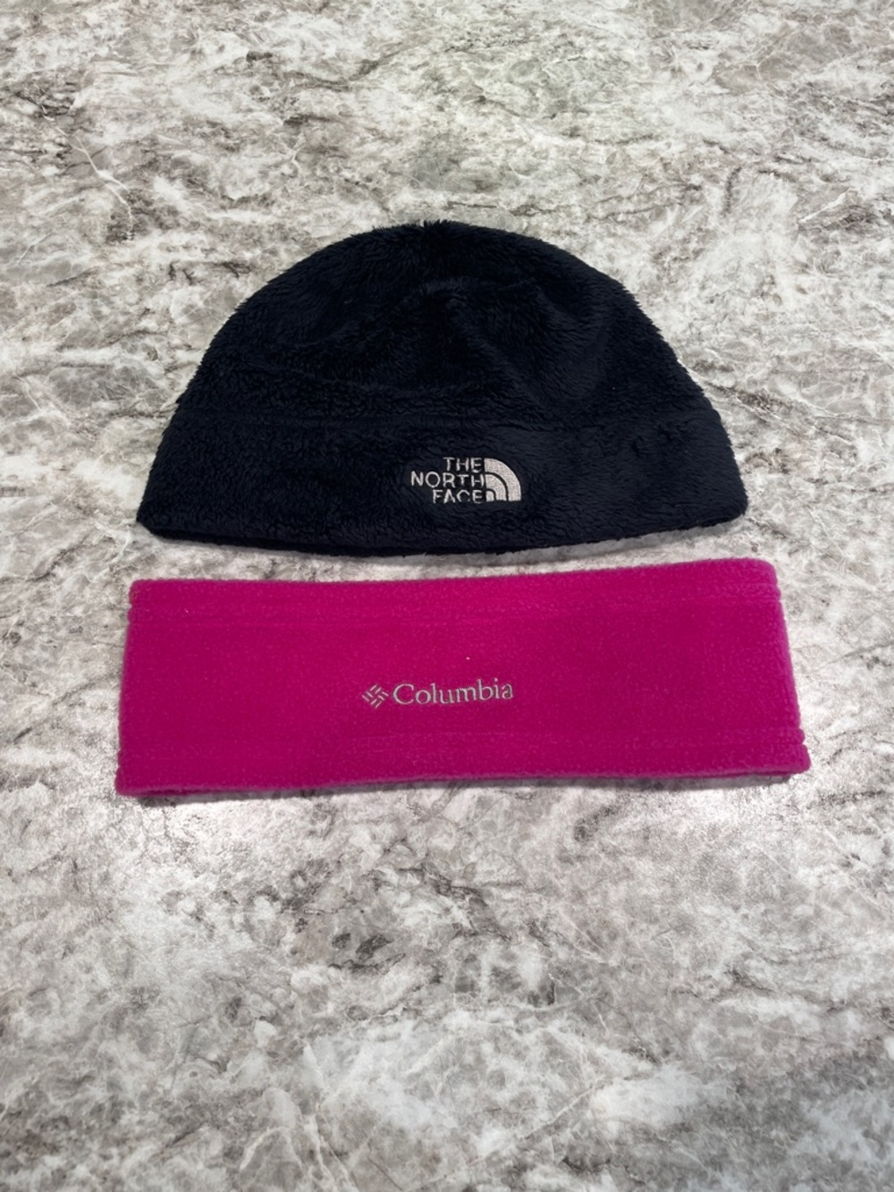 Toddler The North Face Winter hat & Columbia headband